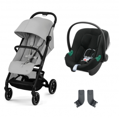Pack duo - Poussette Beezy 3 & Coque...