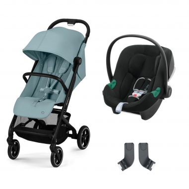 Pack duo - Poussette Beezy 3 & Coque...