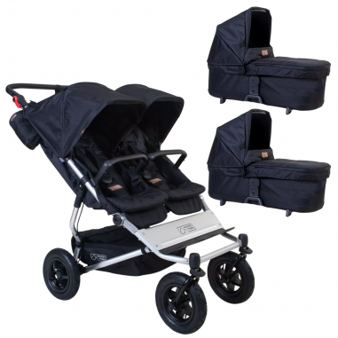Pack duo double - Poussette double...