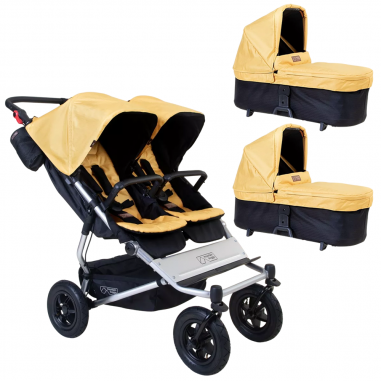 Pack duo double - Poussette double...