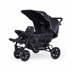 Nouvelle Poussette Triplet Anthracite Childhome Childhome - 6 2