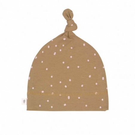 Bonnet de Naissance Pointillés Curry Lässig