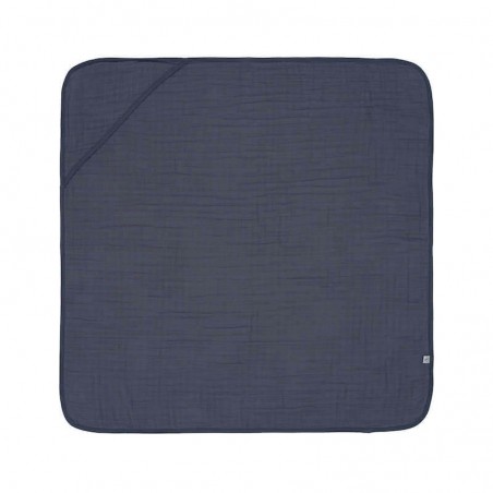 Cape de Bain à Capuche en Mousseline Bleu Marine Lässig Lässig - 1