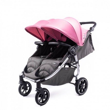 Pack Trio Easy Twin 4 Silver + 2 Nacelles Rigides Baby Monsters + 2 Coques Aton 5 Cybex Baby Monsters - 12