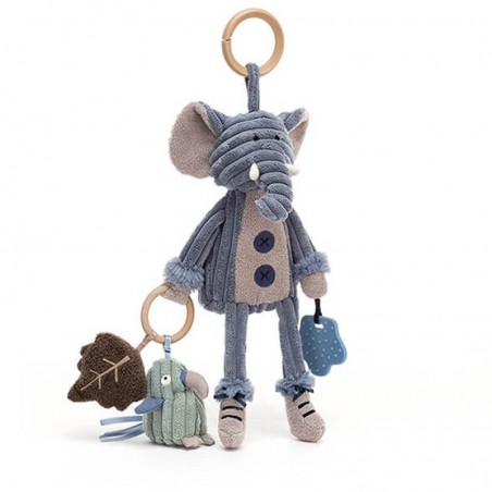 Jouet d'Activité Éléphant avec Anneau Cordy Roy Jellycat